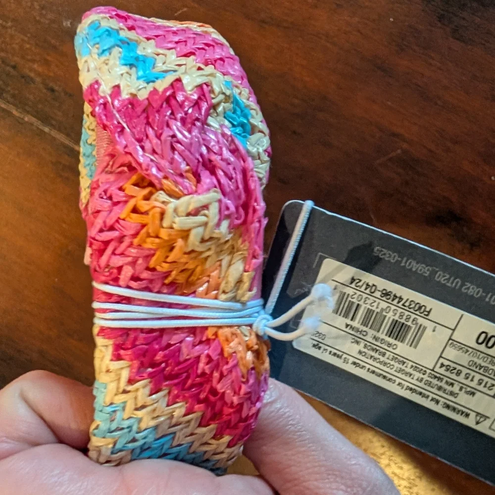 🦋 New Universal Thread Colorful Woven Kids Headband